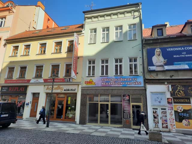 Pronájem obchodu 105 m2 v centru Teplic, ulice Krupská, Krupská, Teplice