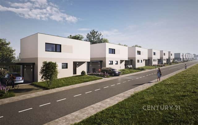 Řadový rodinný dům se zahradou a 2 parkovacími místy Projekt Na Vyhlídce, Vlašim, Vlašim, okres Benešov