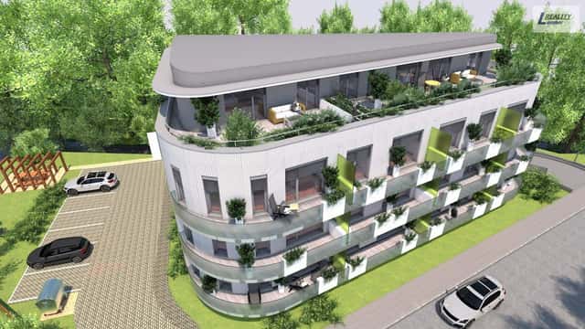 Novostavba bytu 3+kk/ balkon/ lodžie, sklep, 92,4 m2, Rožmitál pod Třemšínem, okres Příbram