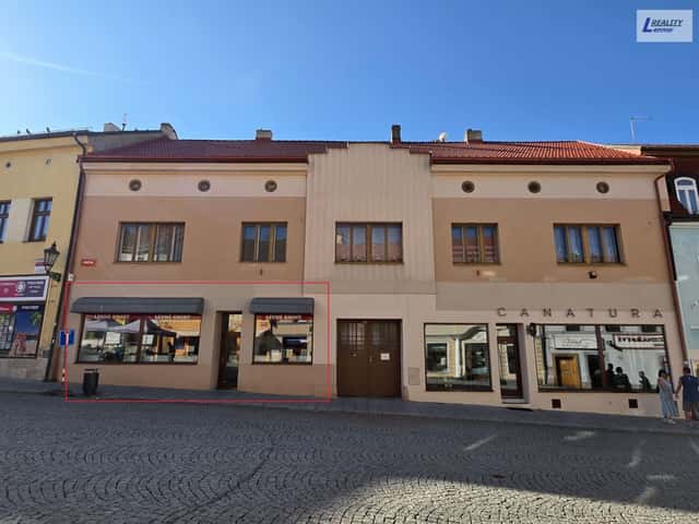 Pronájem lukrativních kom. prostor s výlohami, 185 m2, Pražská, Příbram II., Pražská, Příbram – Příbram II
