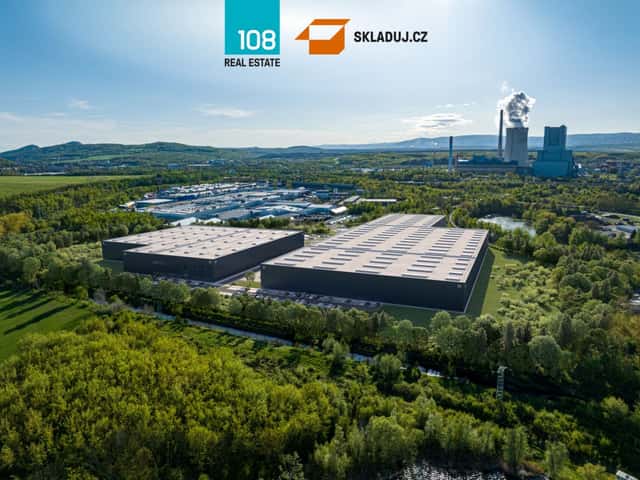 Industrial park Teplice, pronájem skladových prostor, Teplice
