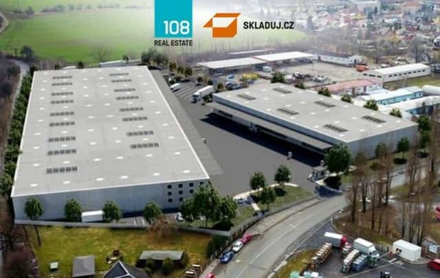 Průmyslový areál Bílina, pronájem skladových prostor, Teplická, Bílina – Teplické Předměstí, okres Teplice