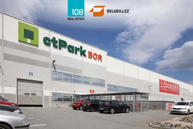Průmyslový areál Bor, pronájem skladových prostor, Bor – Nová Hospoda, okres Tachov