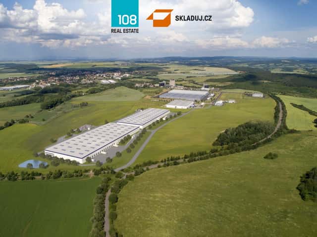 Průmyslový park Podbořany, pronájem skladových prostor, Podbořany – Hlubany, okres Louny