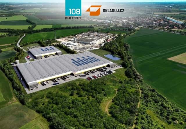 Průmyslový areál Lužec nad Vltavou, pronájem skladových prostor, Lužec nad Vltavou, okres Mělník