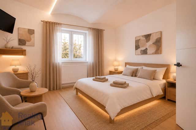 Prodej apartmánů 1+kk, 19 m2, zahrada, bazén, Dolní Dunajovice, Hlavní, Dolní Dunajovice, okres Břeclav