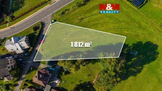 Prodej pozemku k bydlení, 1812 m, Krásná Lípa, Praha 5