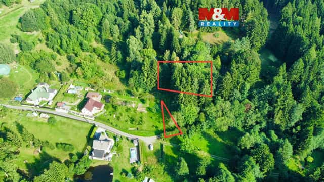 Prodej zahrady s projektem na zahradní domek, 594 m, Borová, Borová, okres Svitavy