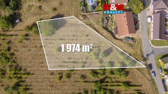 Prodej pozemku k bydlení, 1974 m, Chrást, Chrást, okres Plzeň-město