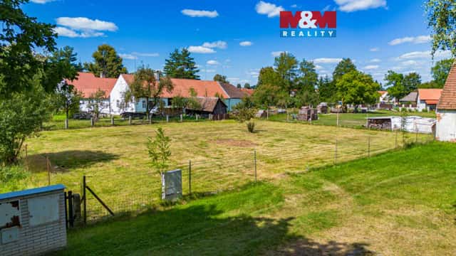 Prodej pozemku k bydlení, 1115 m, Příbraz, Příbraz, okres Jindřichův Hradec