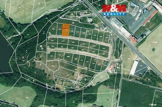 Prodej pozemku k bydlení, 1222 m, Lubenec, Lubenec, okres Louny