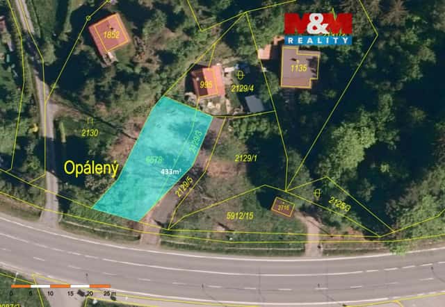 Prodej pozemku k bydlení, 433 m, Horní Bečva, Horní Bečva, okres Vsetín