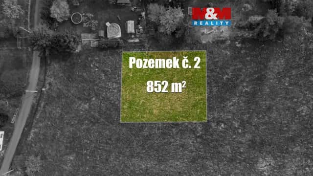 Prodej pozemku k bydlení, 852 m, Nový Oldřichov, Nový Oldřichov, okres Česká Lípa