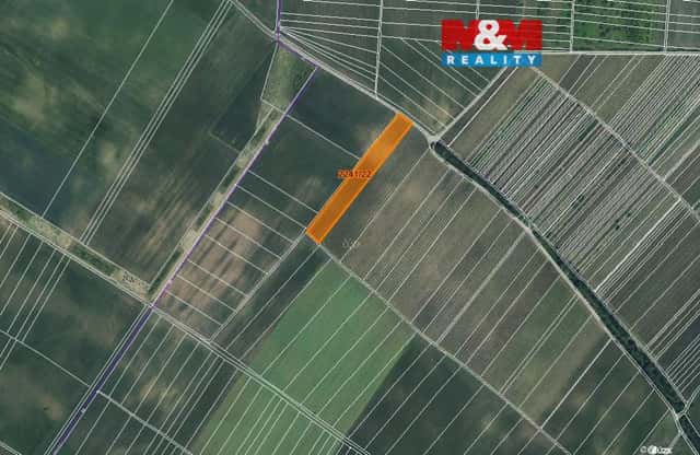 Prodej pole, 612 m, Hrušky, Hrušky, okres Břeclav