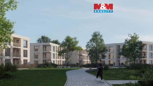 Prodej bytu 2+kk 44 m, předzahrádka 55 m Brandýs nad Labem, Dřevčická, Brandýs nad Labem-Stará Boleslav, okres Praha-východ