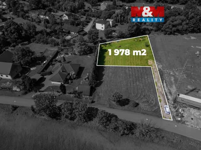 Prodej pozemku k bydlení, 1.978 m, Hukvaldy, Rychaltice, Hukvaldy – Rychaltice, okres Frýdek-Místek