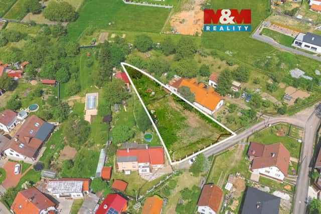 Prodej pozemku, 952 m, Háje, Háje, okres Příbram