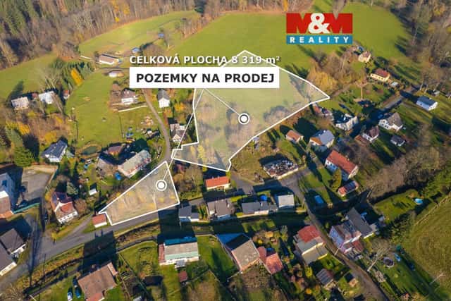 Prodej pozemku k bydlení, 8319 m, Chřibská, Chřibská – Horní Chřibská, okres Děčín