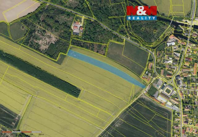 Prodej pole, 3201 m, Pardubice - Nemošice, Pardubice – Nemošice