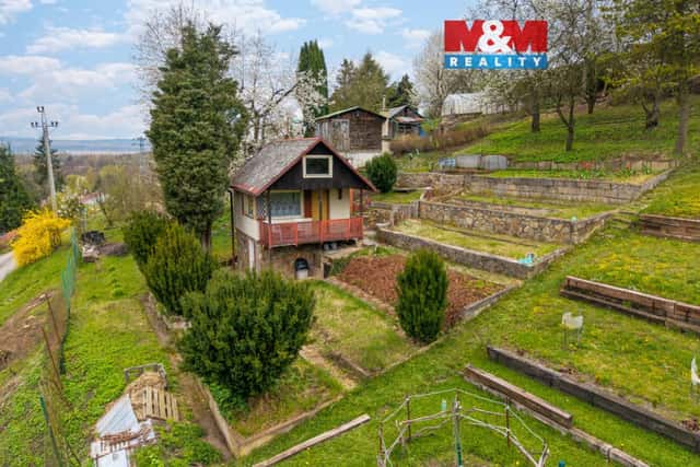 Prodej zděné chaty, 17m, se zahradou 433m, Těšovice, Těšovice, okres Sokolov