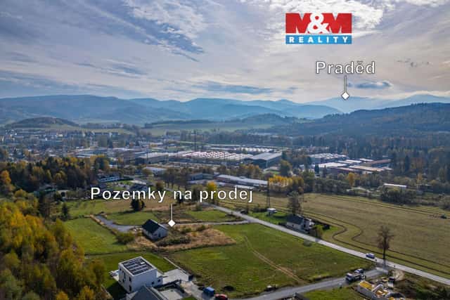 Prodej pozemku k bydlení, 988 m, Jeseník, Jeseník