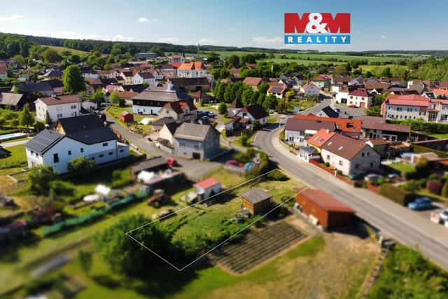 Prodej pozemku k bydlení, 392 m, Milavče, Milavče, okres Domažlice