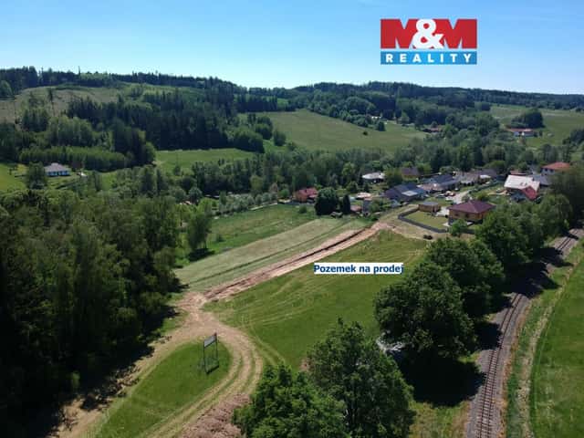 Prodej pozemku k bydlení, 1118 m, Včelnička, Včelnička, okres Pelhřimov