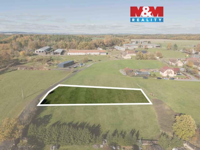 Prodej pozemku k bydlení, 1771 m, Ostrovec, Ostrovec – Horní Ostrovec, okres Písek