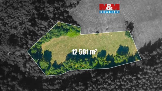Prodej louky, 12591 m, Libíč u Českého Dubu, Český Dub – Libíč, okres Liberec