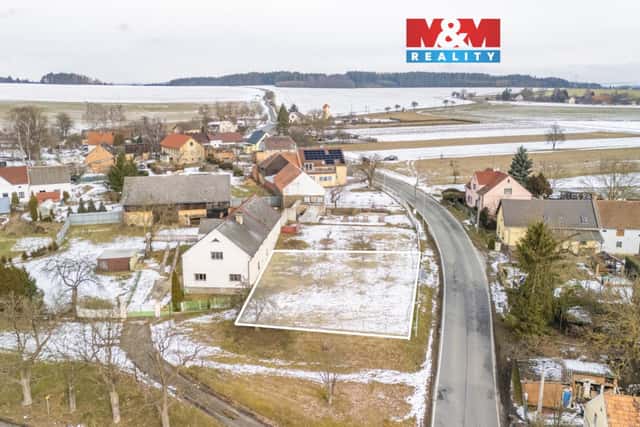 Prodej pozemku k bydlení, 617 m, Horní Kozolupy, Horní Kozolupy, okres Tachov