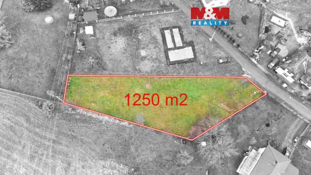 Prodej pozemku k bydlení, 1250 m, Seč, Seč, okres Chrudim