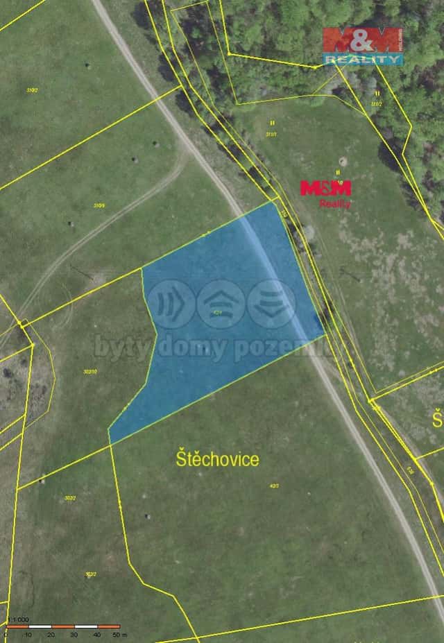 Prodej louky, 4926 m, Štěchovice, Štěchovice, okres Praha-západ