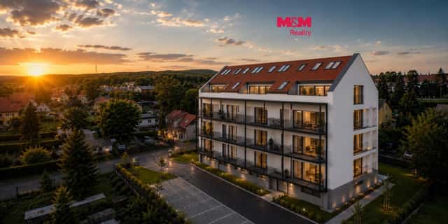 Novostavba bytu 2+KK s balkonem 19 m2 2.03, Ke Tvrzi, Předboj, okres Praha-východ