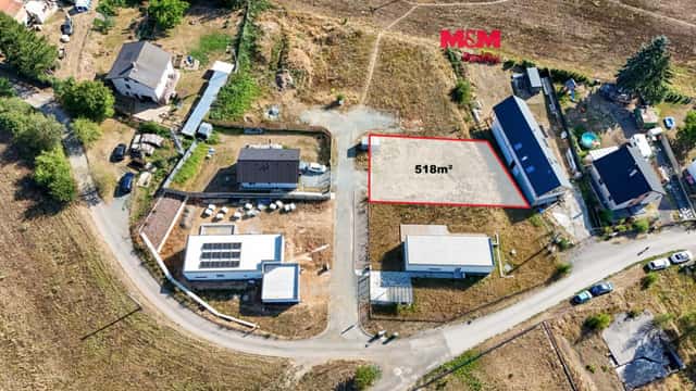 Prodej pozemku k bydlení, 518 m, Chrást, ul. V Podlesí, Smědčická, Chrást – Bělčice, okres Plzeň-město