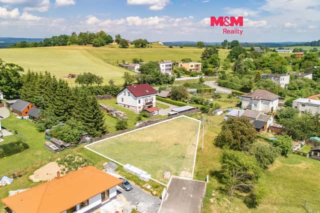 Prodej pozemku k bydlení, 1009 m, Kasejovice, Kasejovice, okres Plzeň-jih