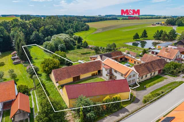 Prodej venkovské usedlosti 236 m, pozemek 3986 m, Březnice, Březnice, okres Tábor