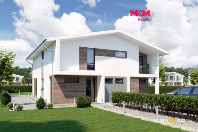 Prodej celého dvojdomu ve výstavbě 245 m2, Kolomuty, Praha 9