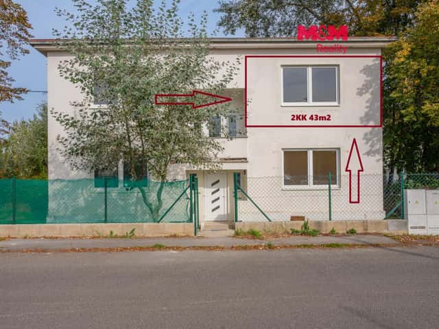 Pronájem bytu 2+kk, 43 m, Neratovice, ul. Jedová, Jedová, Neratovice, okres Mělník