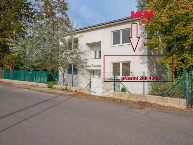Pronájem bytu 2+kk, 43 m, Neratovice, ul. Jedová, Jedová, Neratovice, okres Mělník