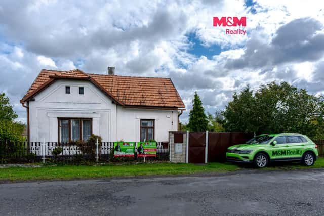 Prodej rodinného domu, 87 m, Oškobrh, pozemek 2224 m, Opolany – Oškobrh, okres Nymburk