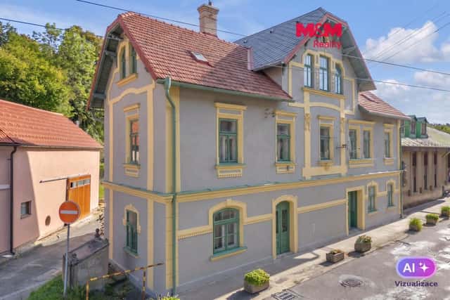Historická vila v Nových Hradech, Nové Hrady, okres České Budějovice
