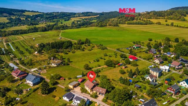 Prodej rodinného domu, 5+kk a 2kk v Huntířově u Žel. Brodu, Skuhrov – Huntířov, okres Jablonec nad Nisou
