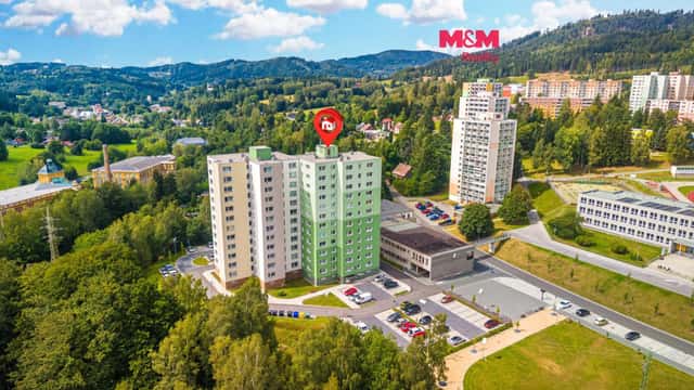 Prodej bytu 1+1 v Tanvaldu, ul. Horská, Horská, Tanvald, okres Jablonec nad Nisou