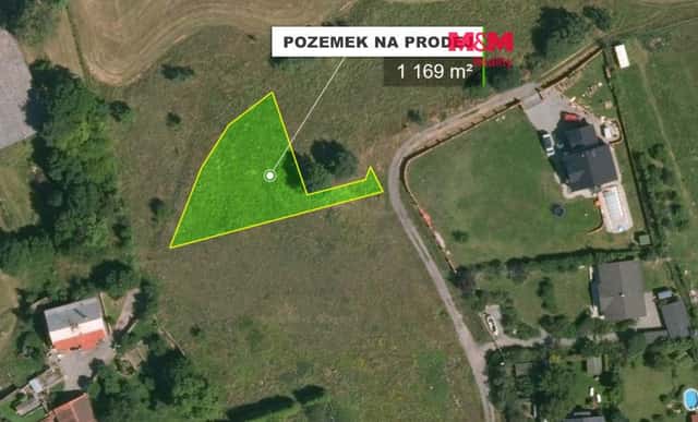 Prodej pozemku k bydlení, 1169 m, Kamýk nad Vltavou, Kamýk nad Vltavou, okres Příbram