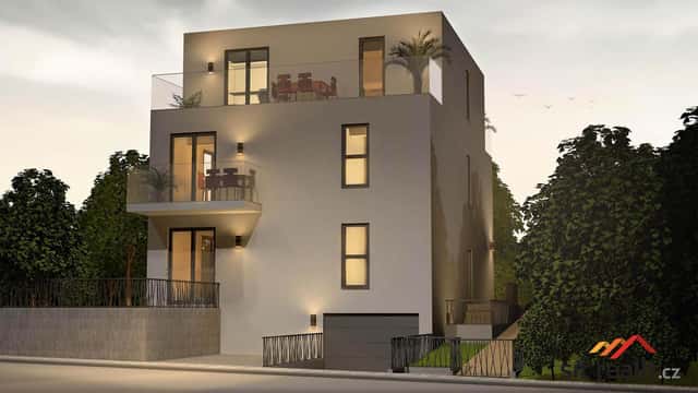 Novostavba byt 2+kk, 55m2+50m2 zahrada, Praha 6 Ruzyně, Obora Hvězda, Na Jivinách, Praha 6 – Ruzyně