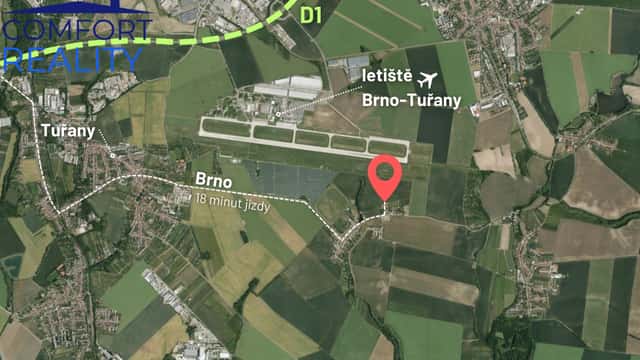Investiční příležitost, pozemky ve Šlapanicích u Brna, Šlapanice – Dvorska, okres Brno-venkov
