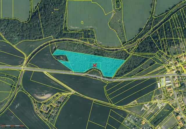 Prodej 2,05 ha půdy v k.ú. Příčina, Příčina – Petrovice, okres Rakovník
