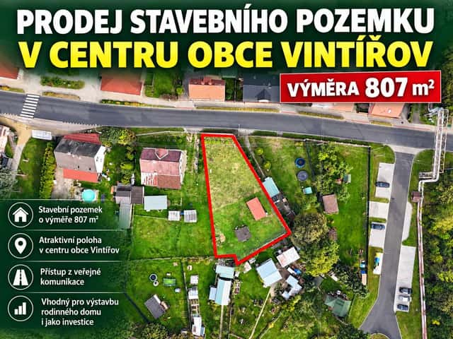 Stavební pozemek, Vintířov, Vintířov, okres Sokolov
