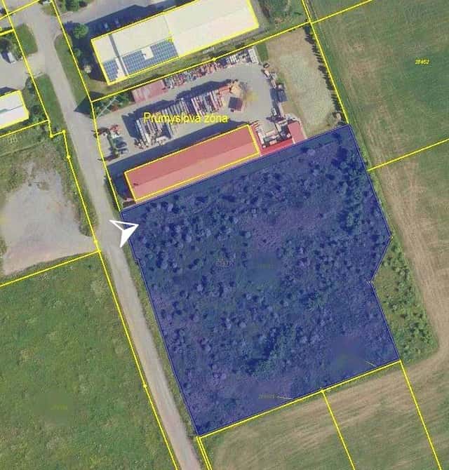 Komerční pozemek 10.378 m2, cena 2.980 Kč/m2, na sklad, výrobu, Exit D5-Bavoryně, Bavoryně, okres Beroun
