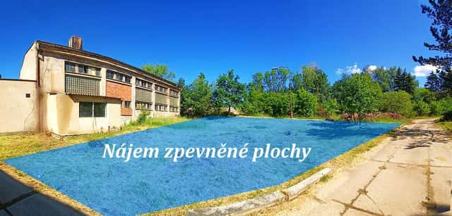 Nájem 70 až až 500 m2 zpevněného pozemku, parkování, sklady - SEDLČANY, Sedlčany, okres Příbram
